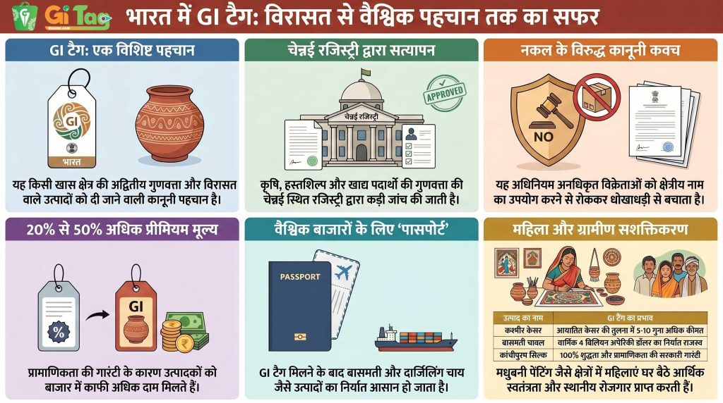 10 Strategic Benefits of GI Tags in India source from India