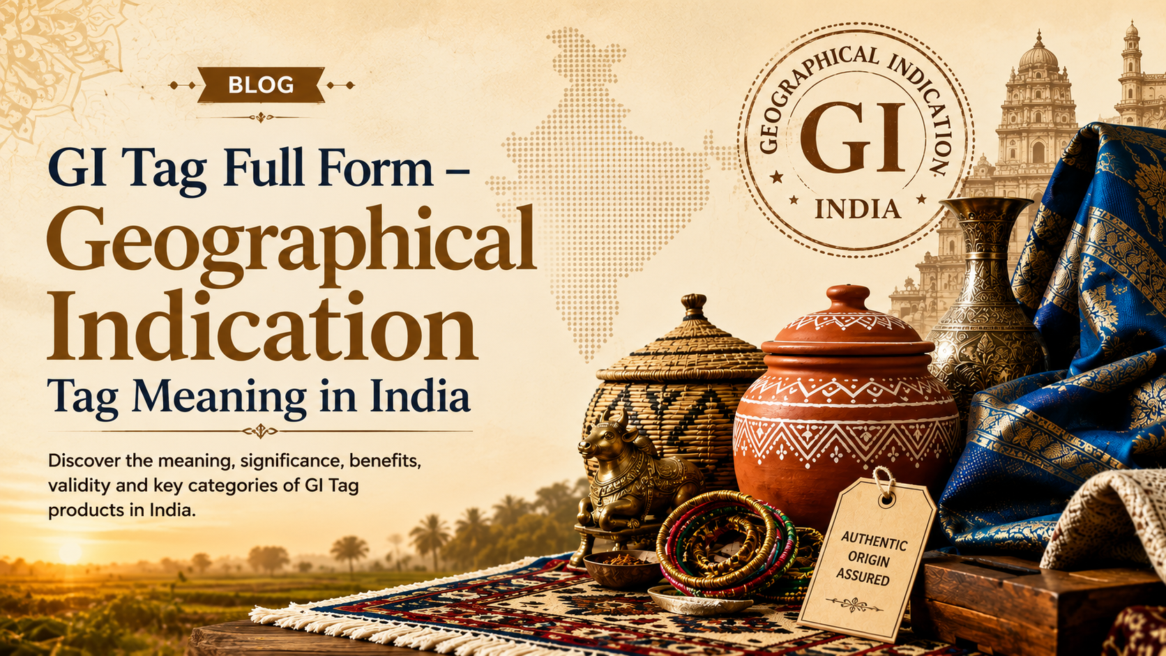 GI Tag Full Form – Geographical Indication Tag Meaning in India