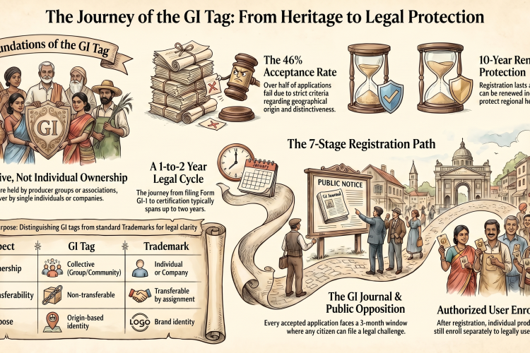 How GI Tag Registration Works in India | Complete Guide