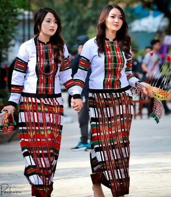 Mizo puanchei dress