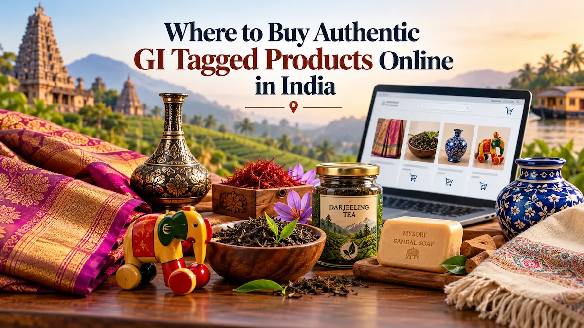 Where to Buy Authentic GI Tagged Products Online in India